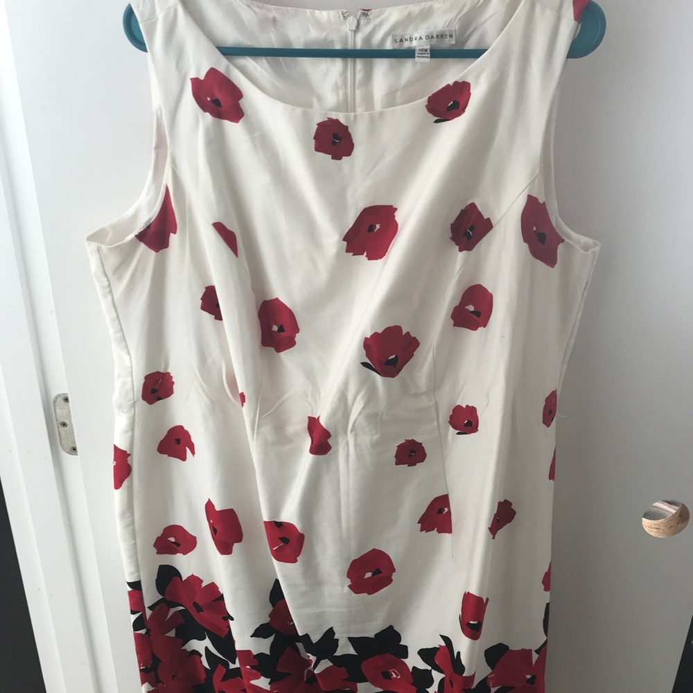 Floral Sheath Dress Size 18W